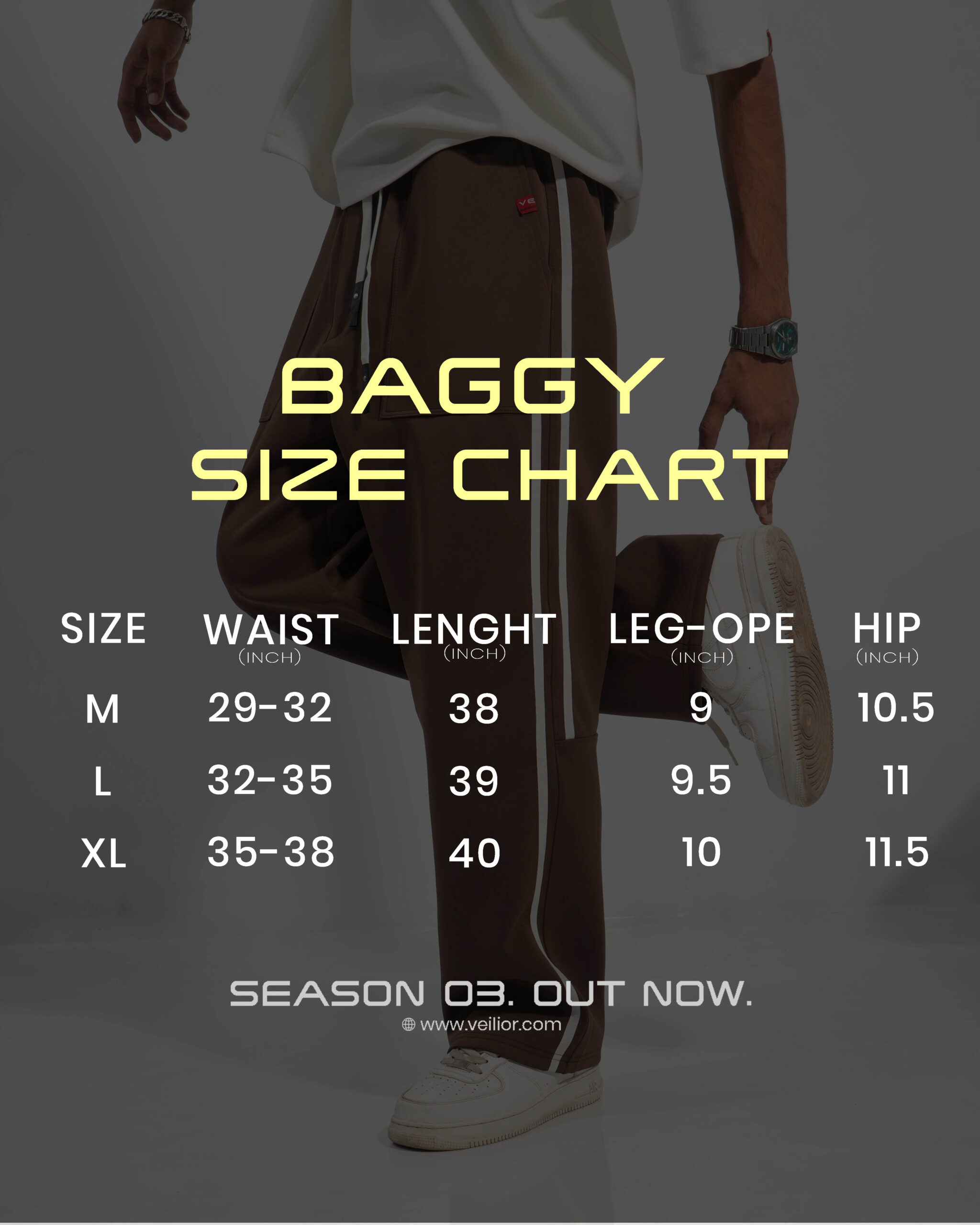 STRIDE BAGGY TROUSER